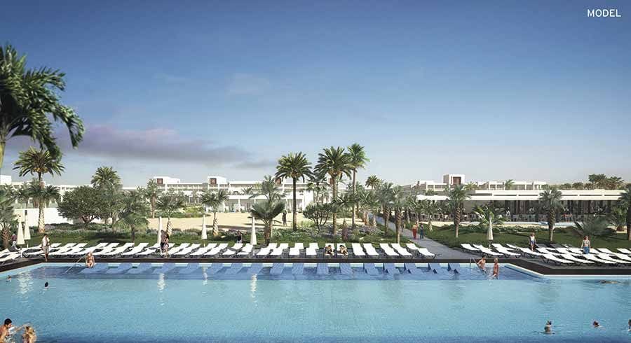Swimming pool area at Hotel Riu Palace Boavista