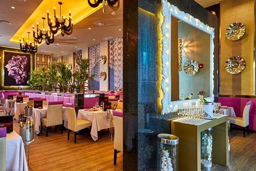 Restaurant at Hotel Riu Palace Costa Mujeres