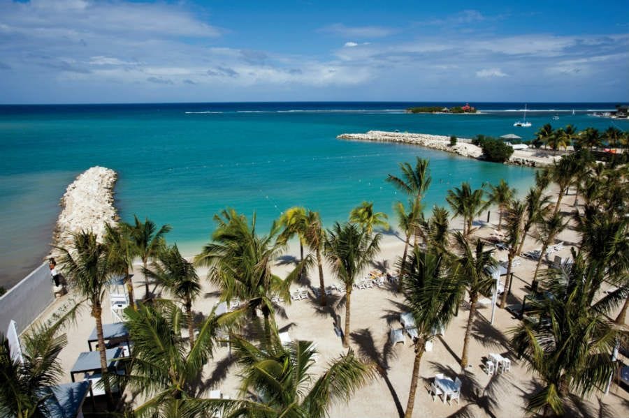 Beach at Hotel Riu Palace Jamaica