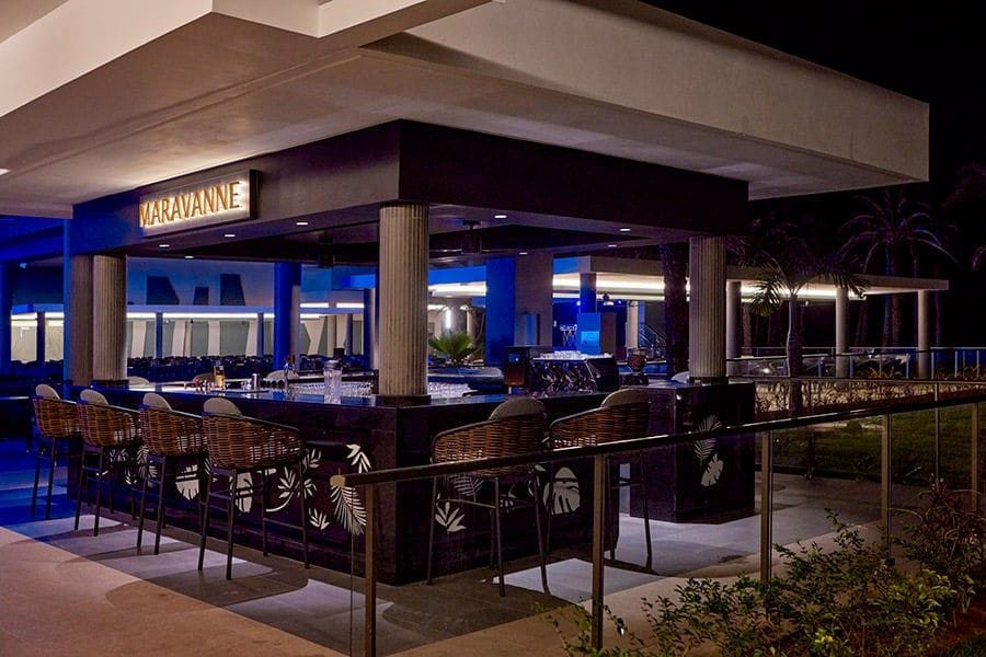 Restaurant at Hotel Riu Palace Mauritius