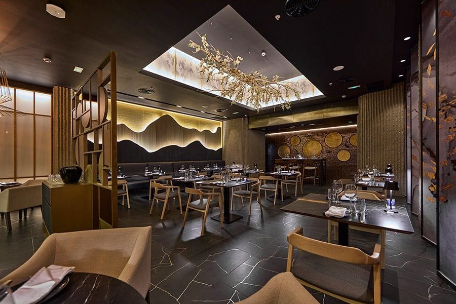 Restaurant at Hotel Riu Palace Mauritius
