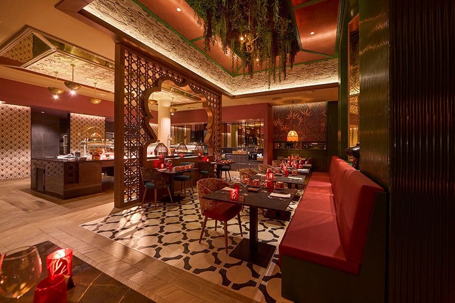 Restaurant at Hotel Riu Palace Mauritius