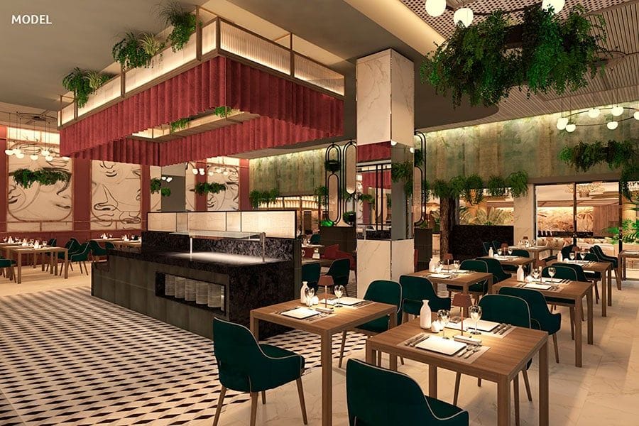 Restaurant at Hotel Riu Palace Phuket