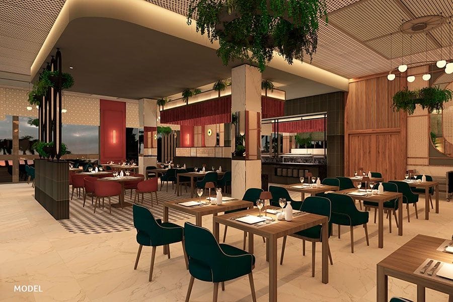 Restaurant at Hotel Riu Palace Phuket