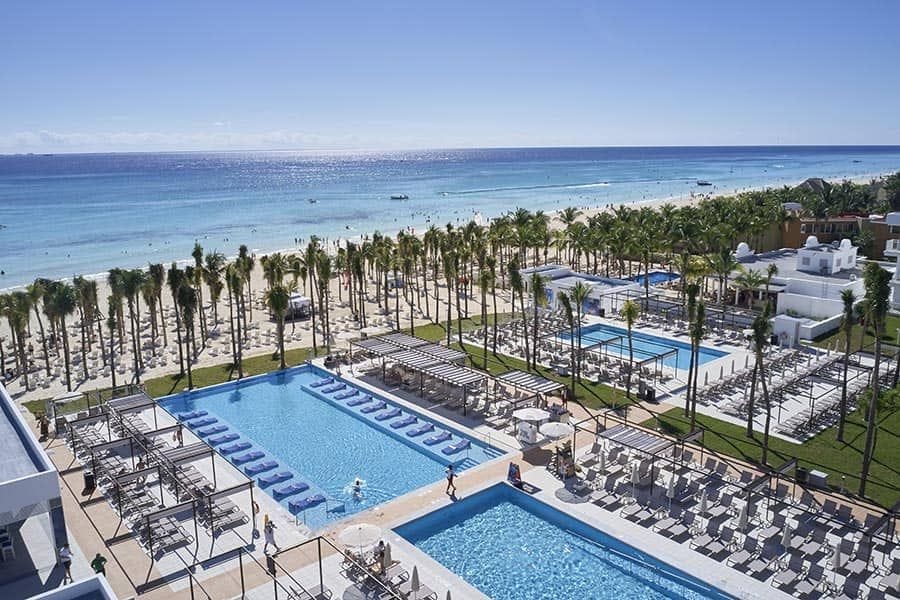 Hotel Riu Palace Riviera Maya Pools