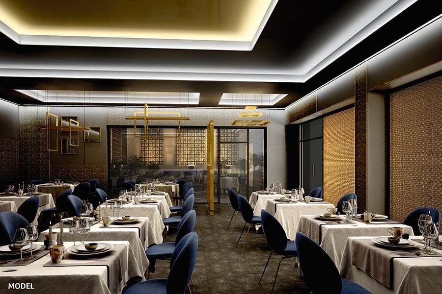 Restaurant at Hotel Riu Palace Santa Maria