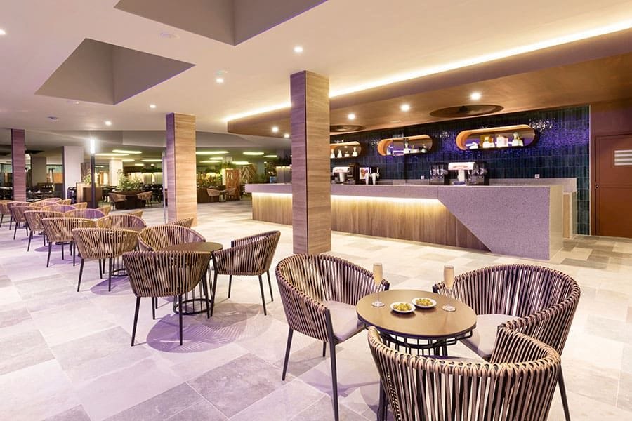 Restaurant at Hotel Riu Paraiso Lanzarote
