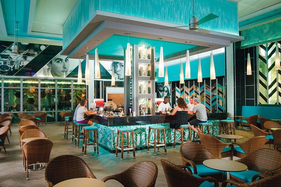 Restaurant at Hotel Riu Reggae