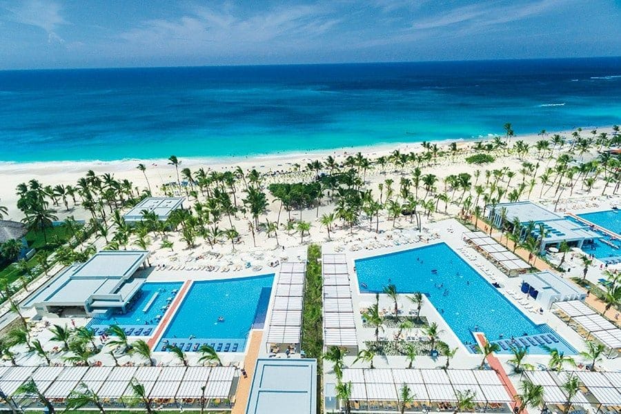 Beach at Hotel Riu Republica