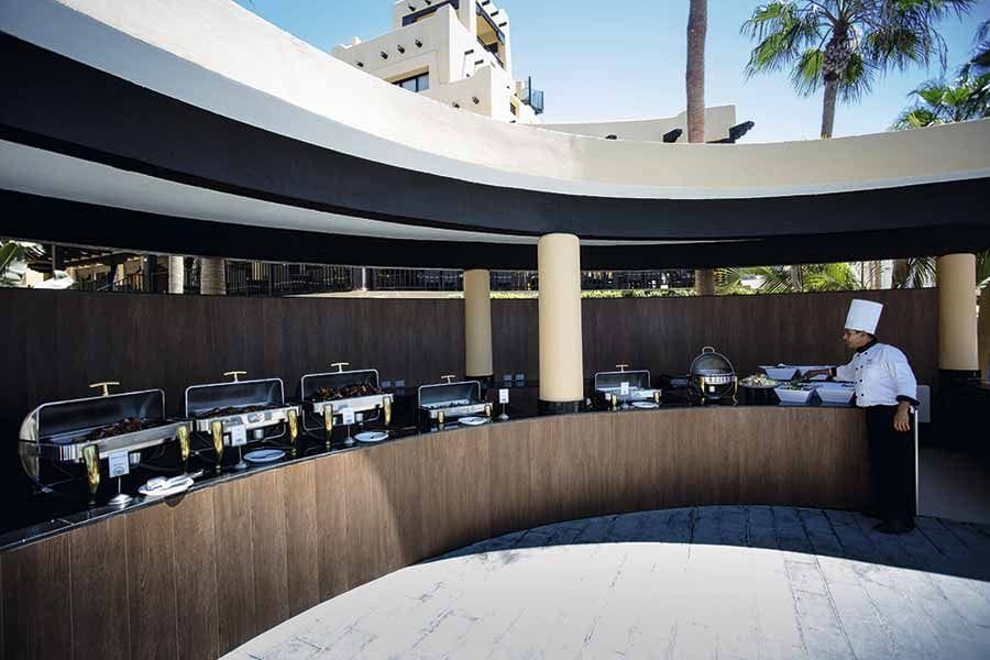 Restaurant at Hotel Riu Santa Fe