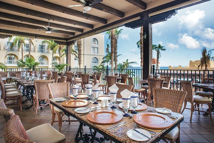 Restaurant at Hotel Riu Santa Fe