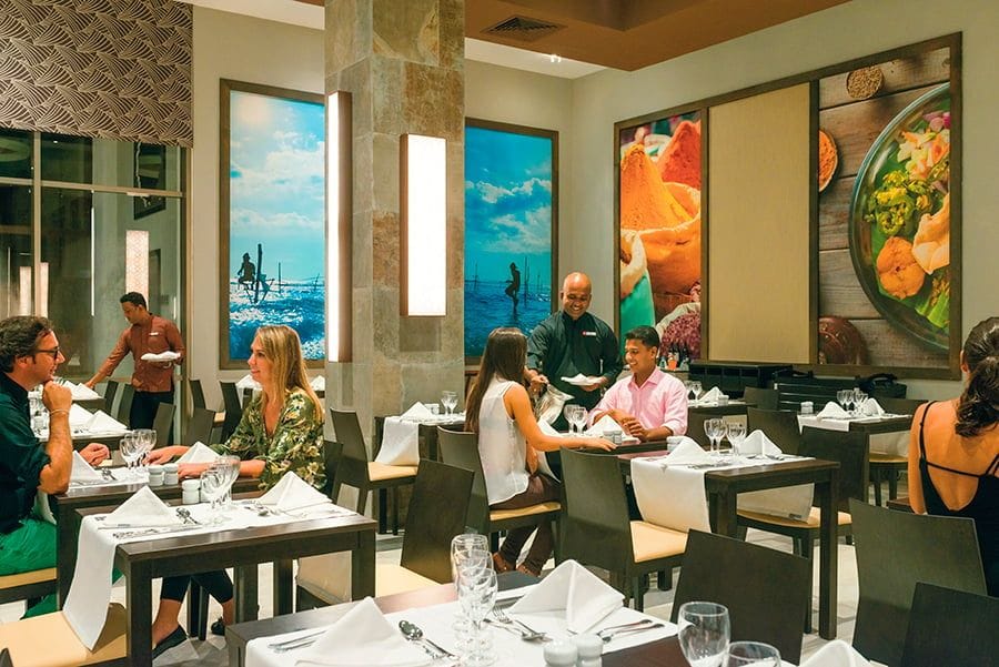 Restaurant at Hotel Riu Sri Lanka