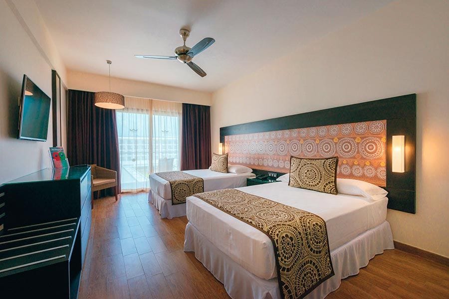 Guest room at Hotel Riu Sri Lanka