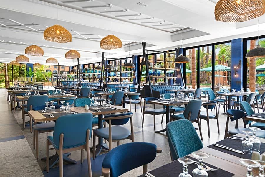 Restaurant at Hotel Riu Tikida Garden