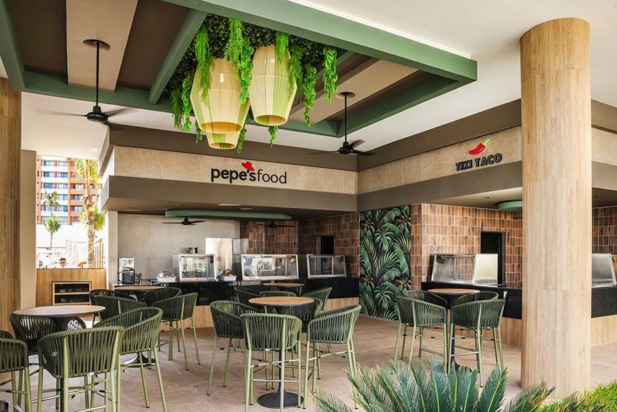 Restaurant at Hotel Riu Ventura