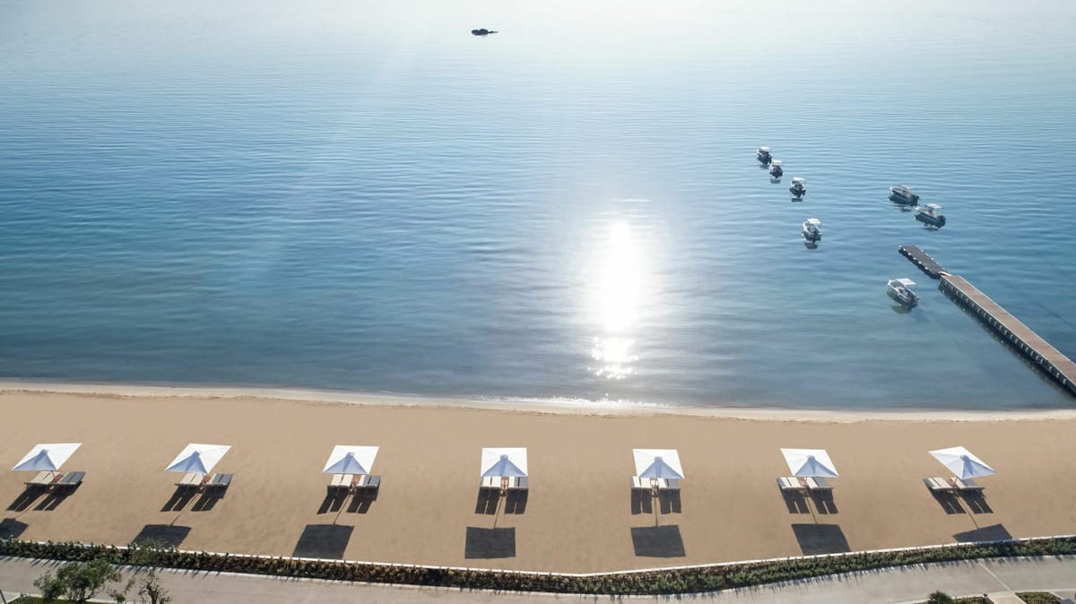 Beach at Ikos Dassia