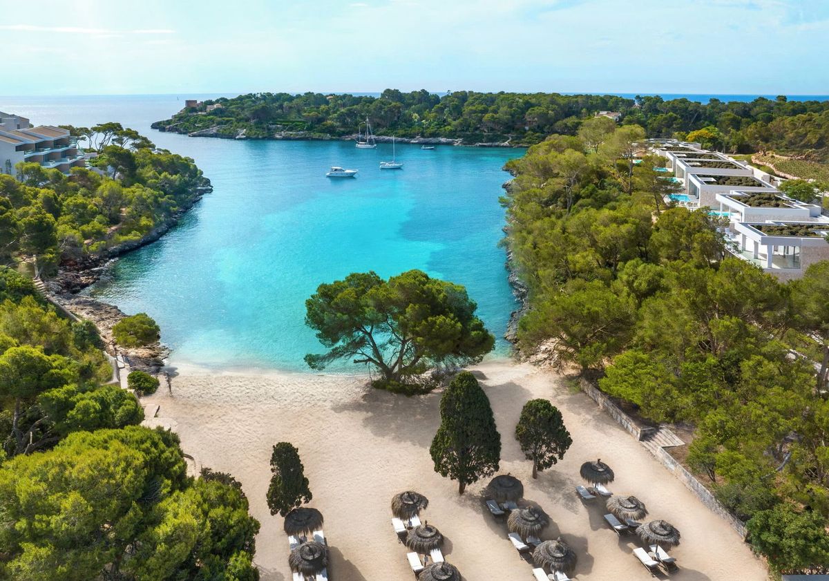 Resort exterior at Ikos Porto Petro