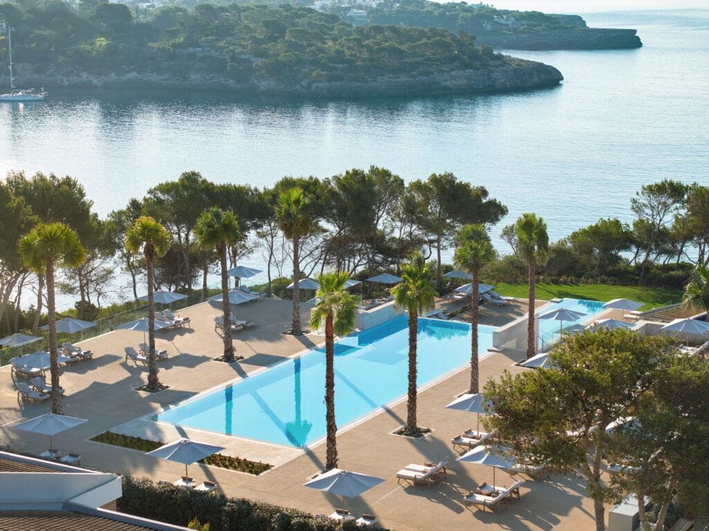 Swimming pool at Ikos Porto Petro