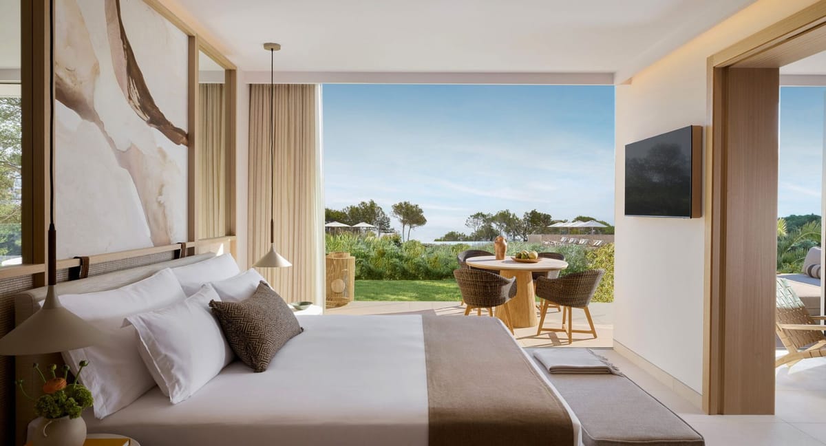 Guest room at Ikos Porto Petro