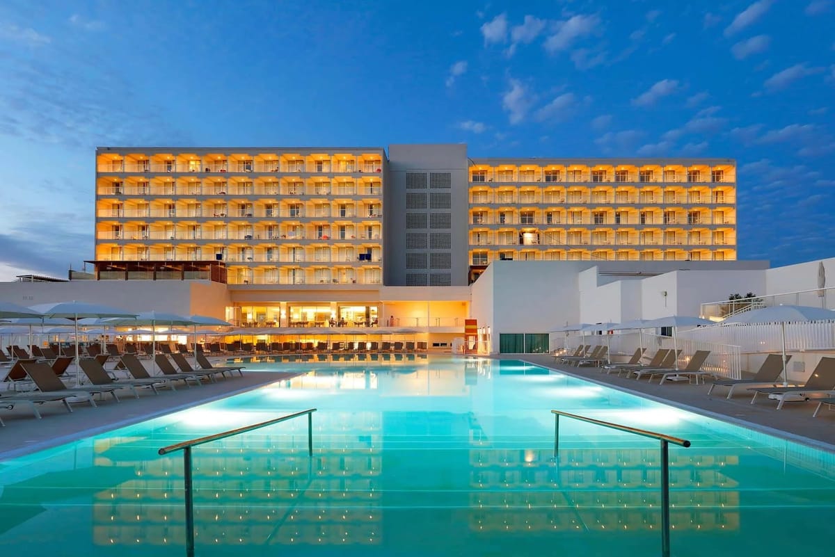 Swimming pool at Palladium Hotel Menorca, Trademark Collection