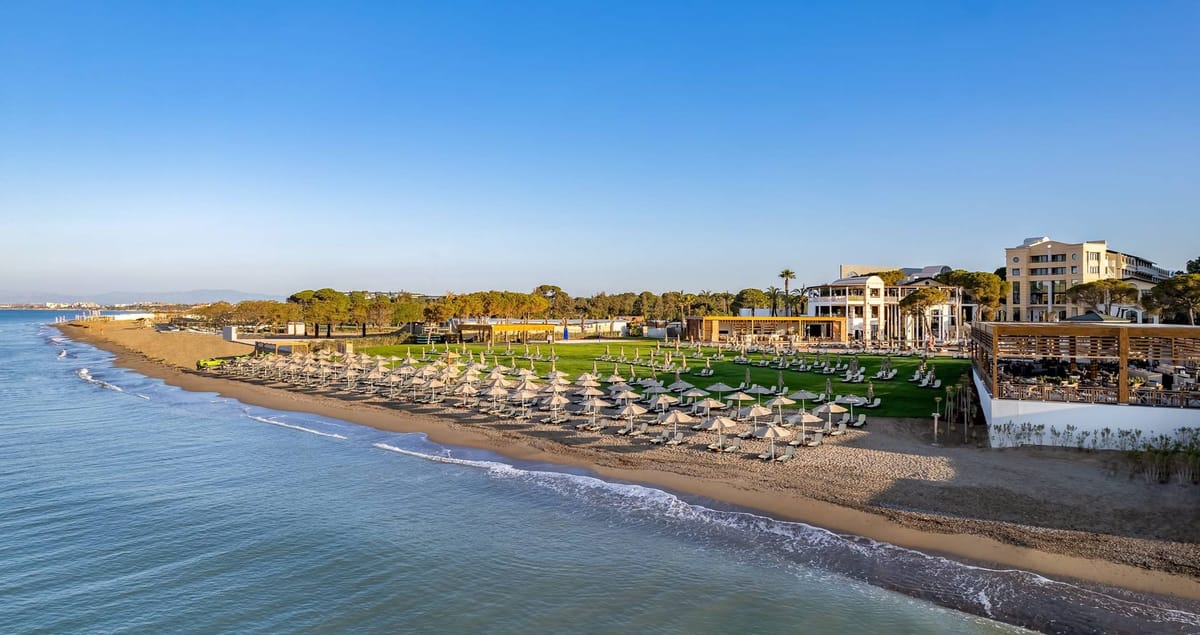 Beach at Rixos Park Belek - The Land Of Legends Access
