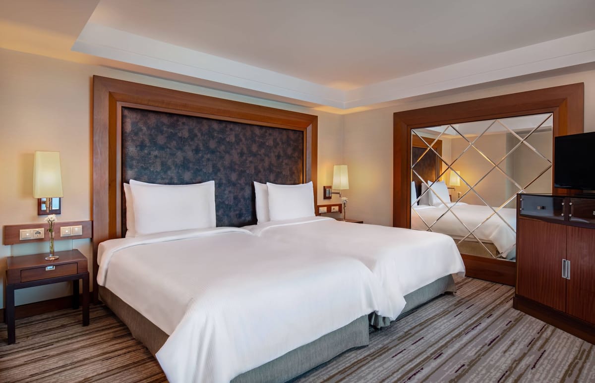 Guest room at Rixos Sungate - The Land Of Legends Access