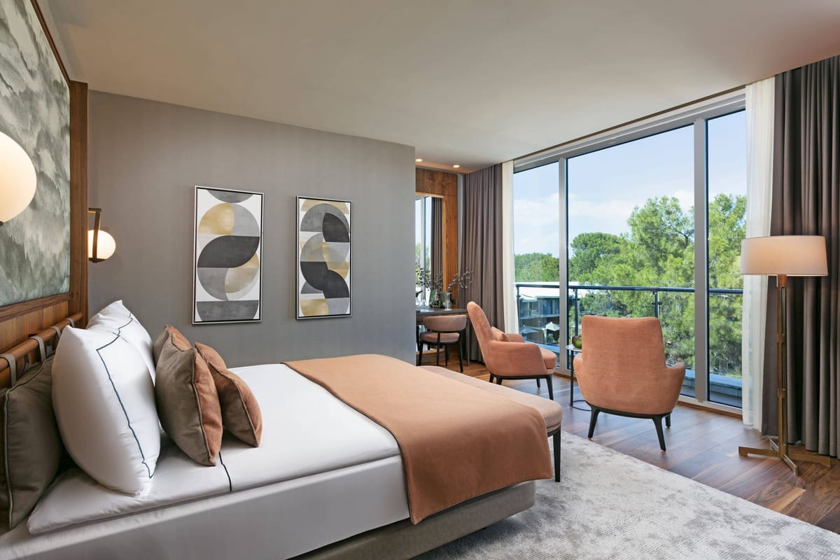 Guest room at Rixos Sungate - The Land Of Legends Access