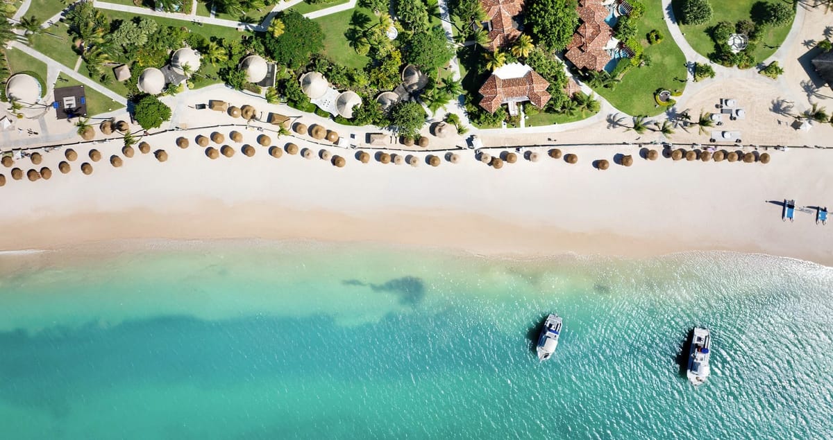 Resort exterior at Sandals Grande Antigua Resort & Spa