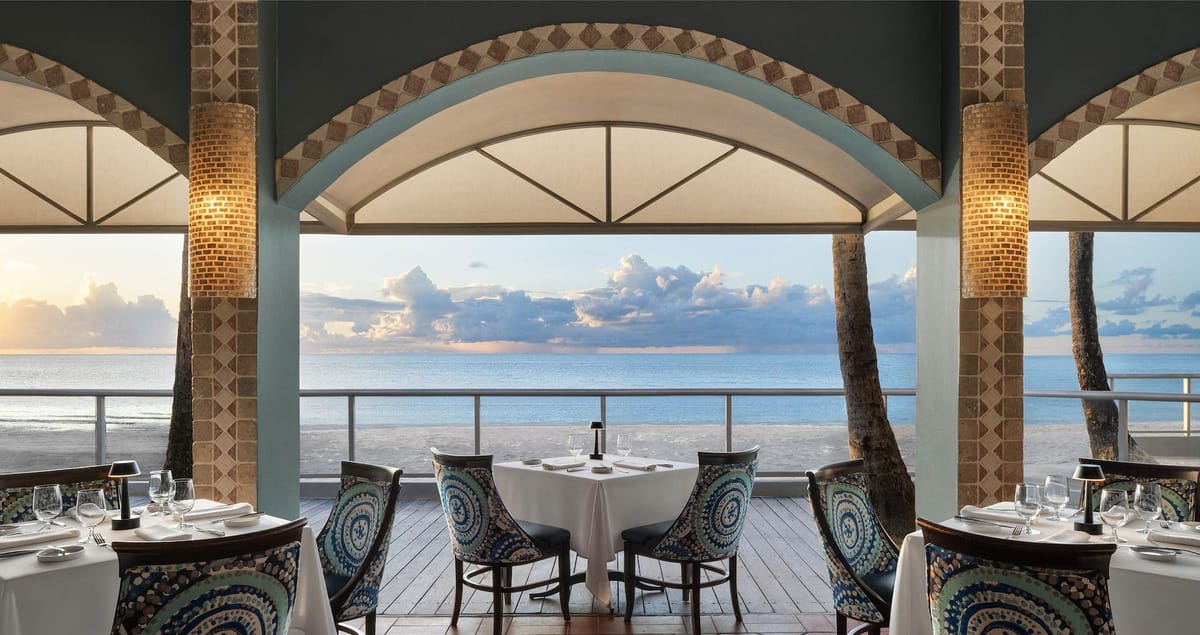 Resort exterior at Sandals Grande Antigua Resort & Spa