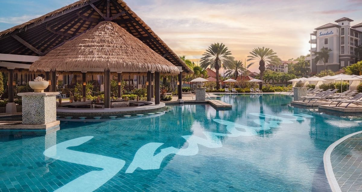 Resort exterior at Sandals Grenada Resort & Spa