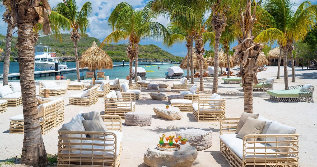 Resort exterior at Sandals Halcyon Beach