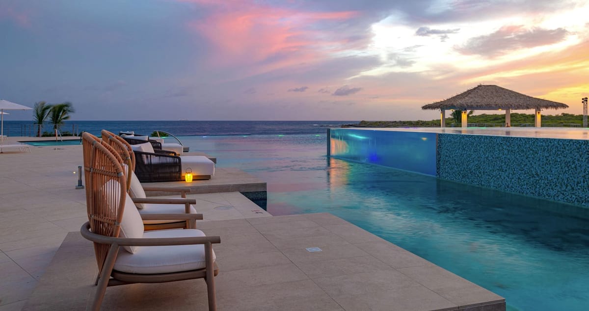 Resort exterior at Sandals Negril Beach Resort & Spa