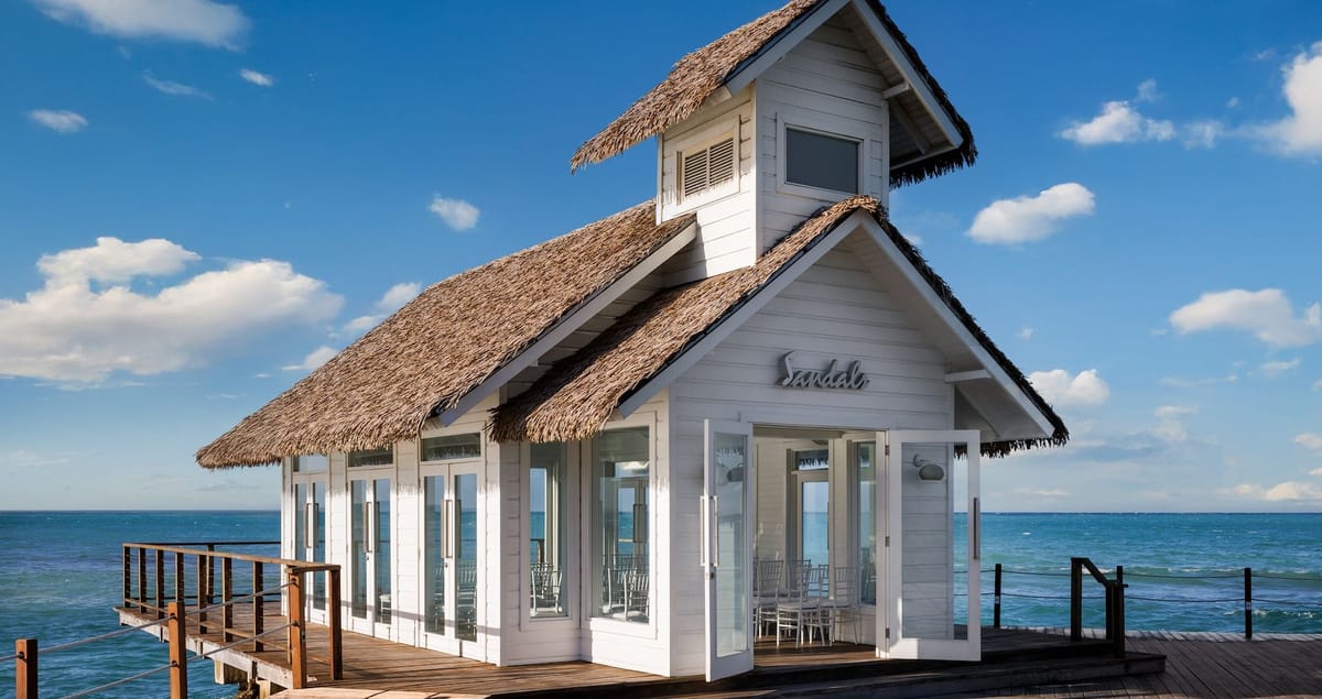 Resort exterior at Sandals Ochi Beach Resort