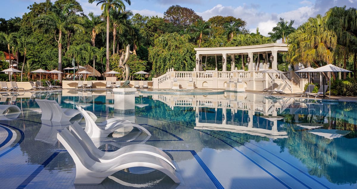 Resort exterior at Sandals Ochi Beach Resort