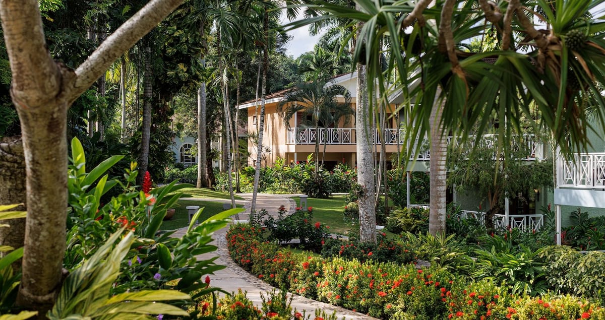 Resort exterior at Sandals Ochi Beach Resort
