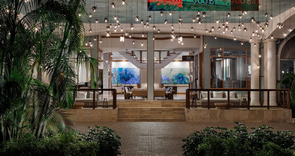 Resort exterior at Sandals Ochi Beach Resort