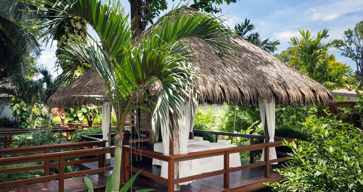 Resort exterior at Sandals Royal Barbados