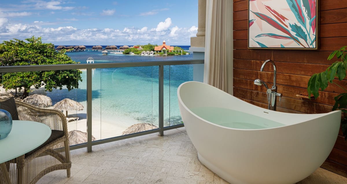 Resort exterior at Sandals Royal Caribbean Resort & Private Island