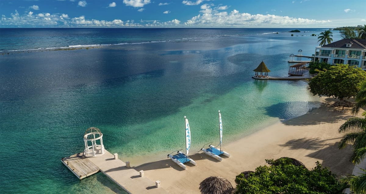 Resort exterior at Sandals Royal Caribbean Resort & Private Island