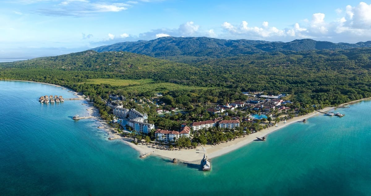Resort exterior at Sandals South Coast
