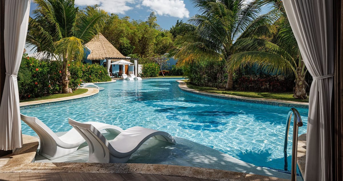 Resort exterior at Sandals South Coast