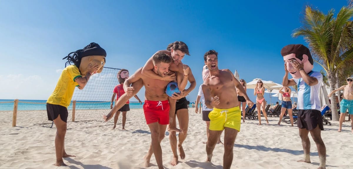 Beach at Sandos Cancun Luxury Resort