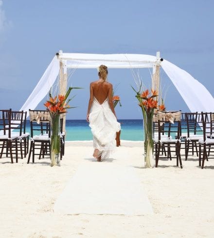 Resort exterior at Sandos Cancun Luxury Resort