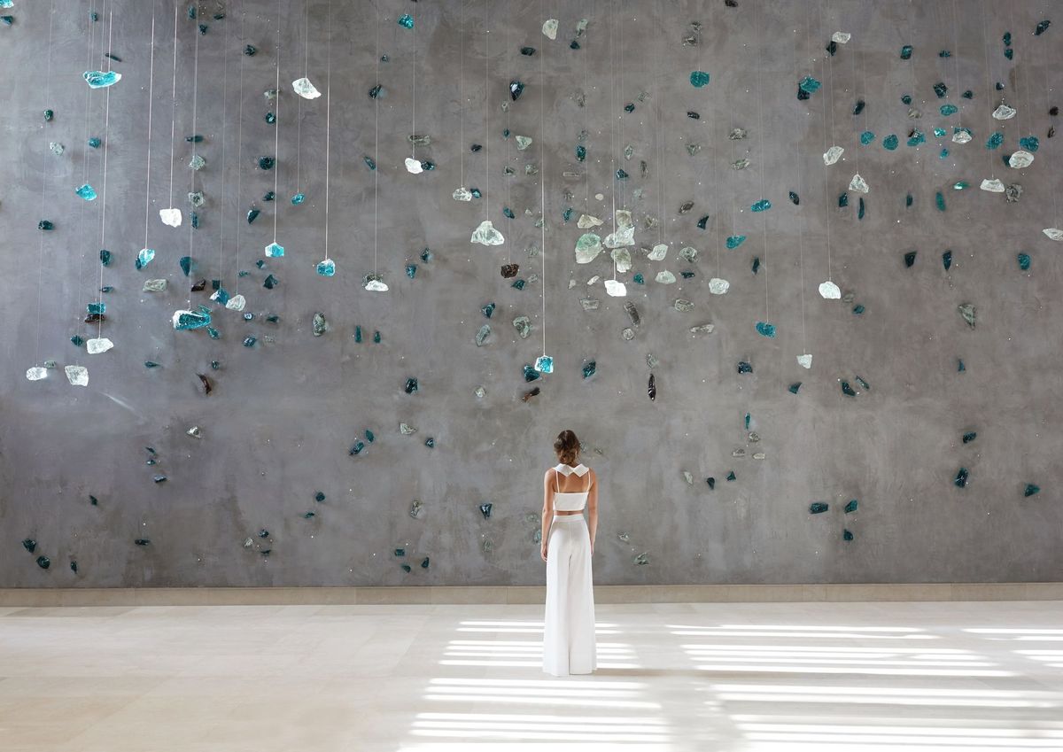 Lobby at Sani Dunes
