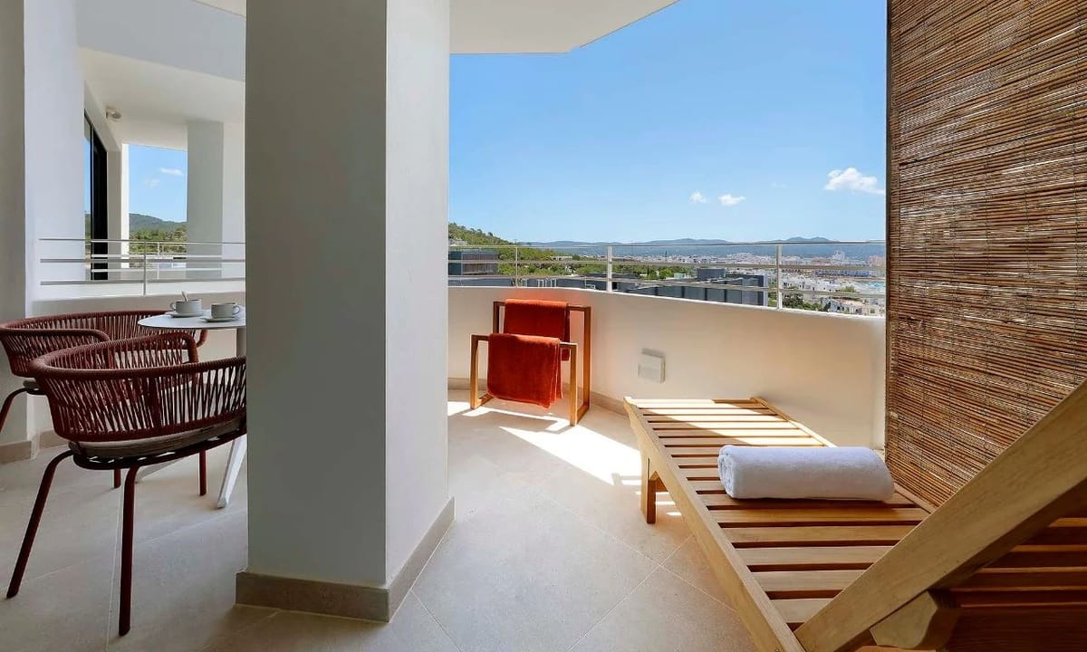 Guest room at TRS Ibiza Hotel