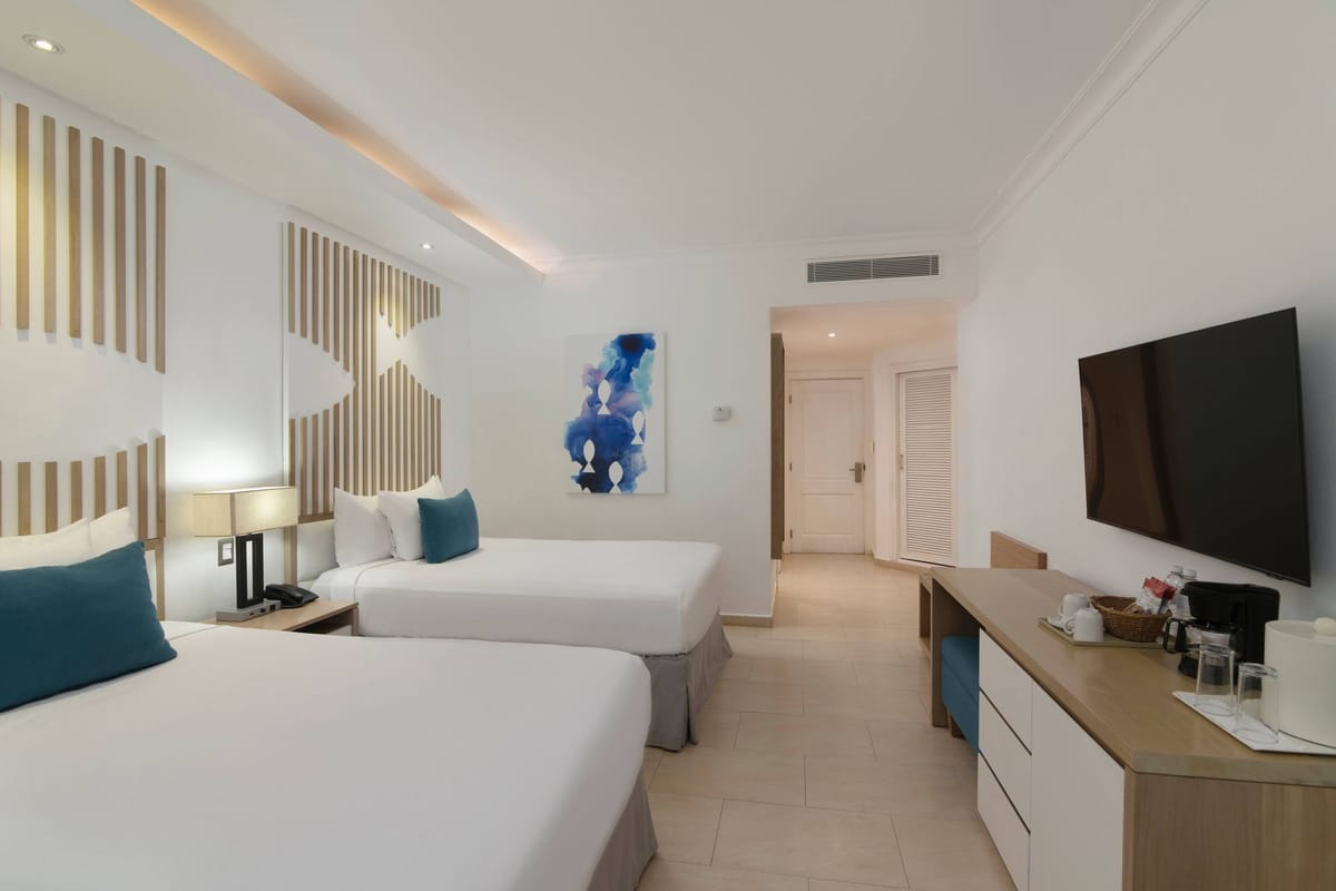 Guest room at Wyndham Alltra Samana