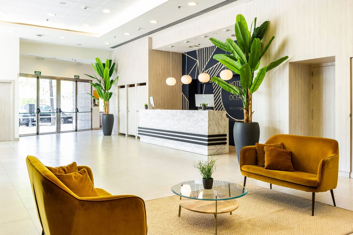 Reception and lobby area at Zel Punta Cana